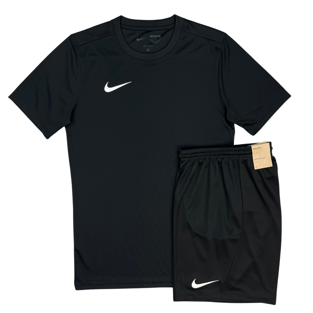 Nike Dri-Fit Tshirt / Shorts Set - Black