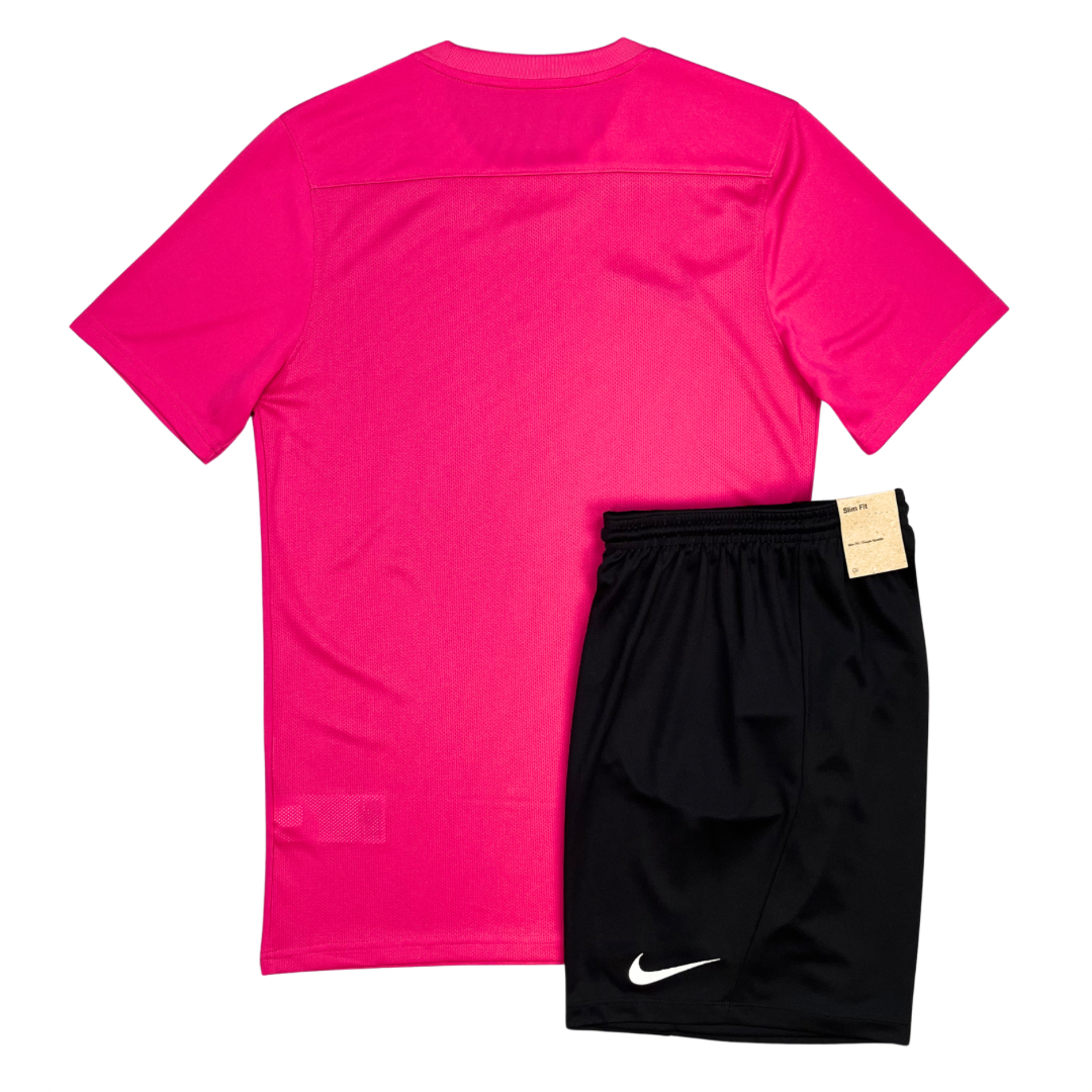 New pink nike shorts best sale