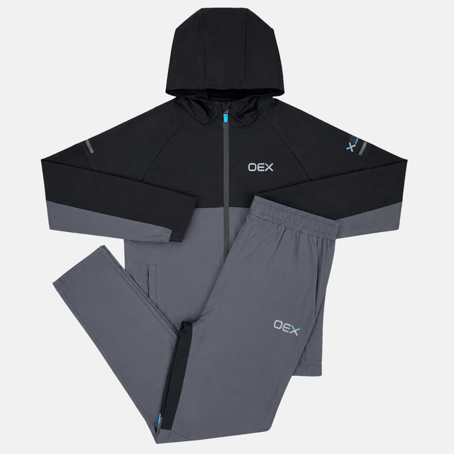 OEX Peak Tracksuit - Charcoal/Black