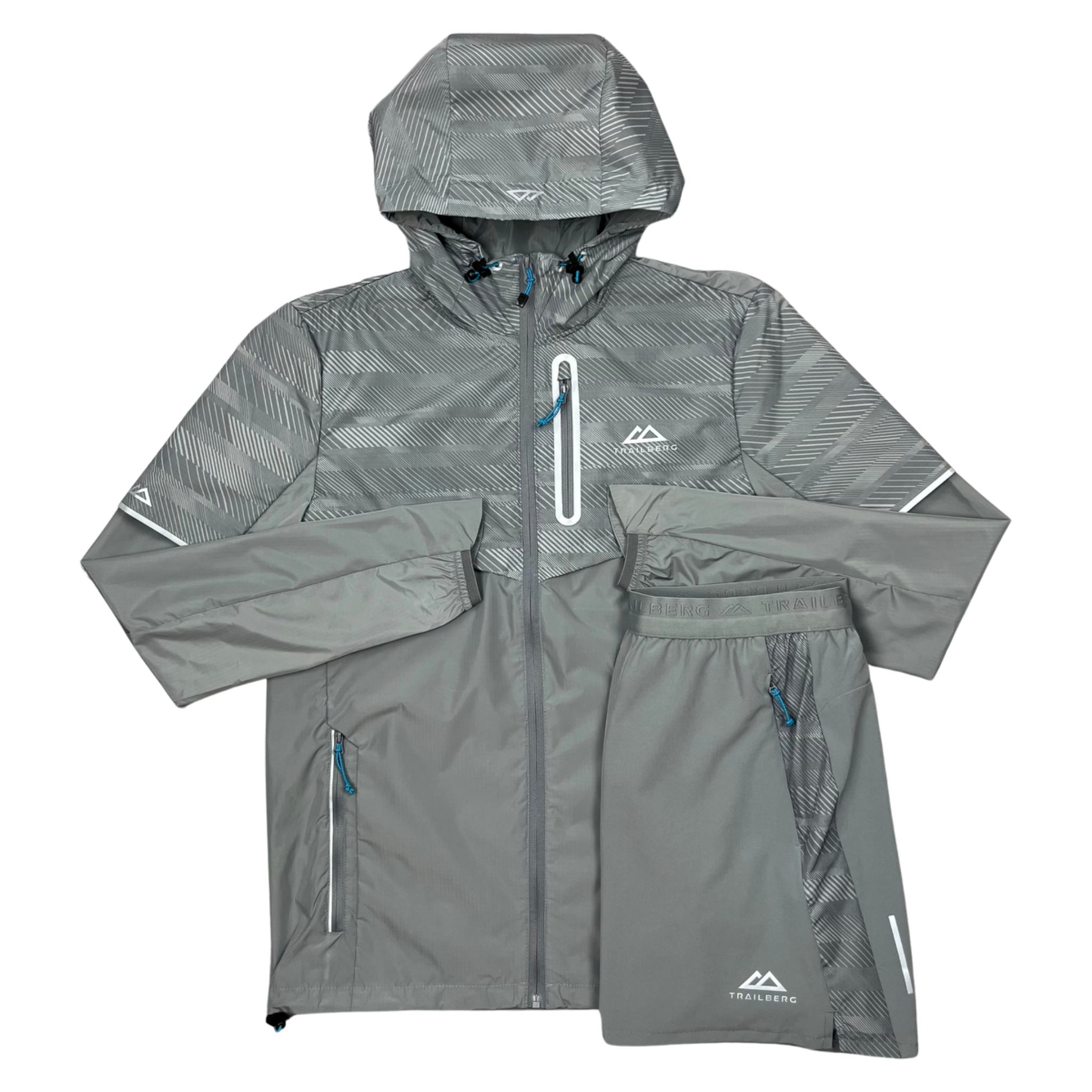 Trailberg Racer 2.0 Jacket / Shorts Set - Grey