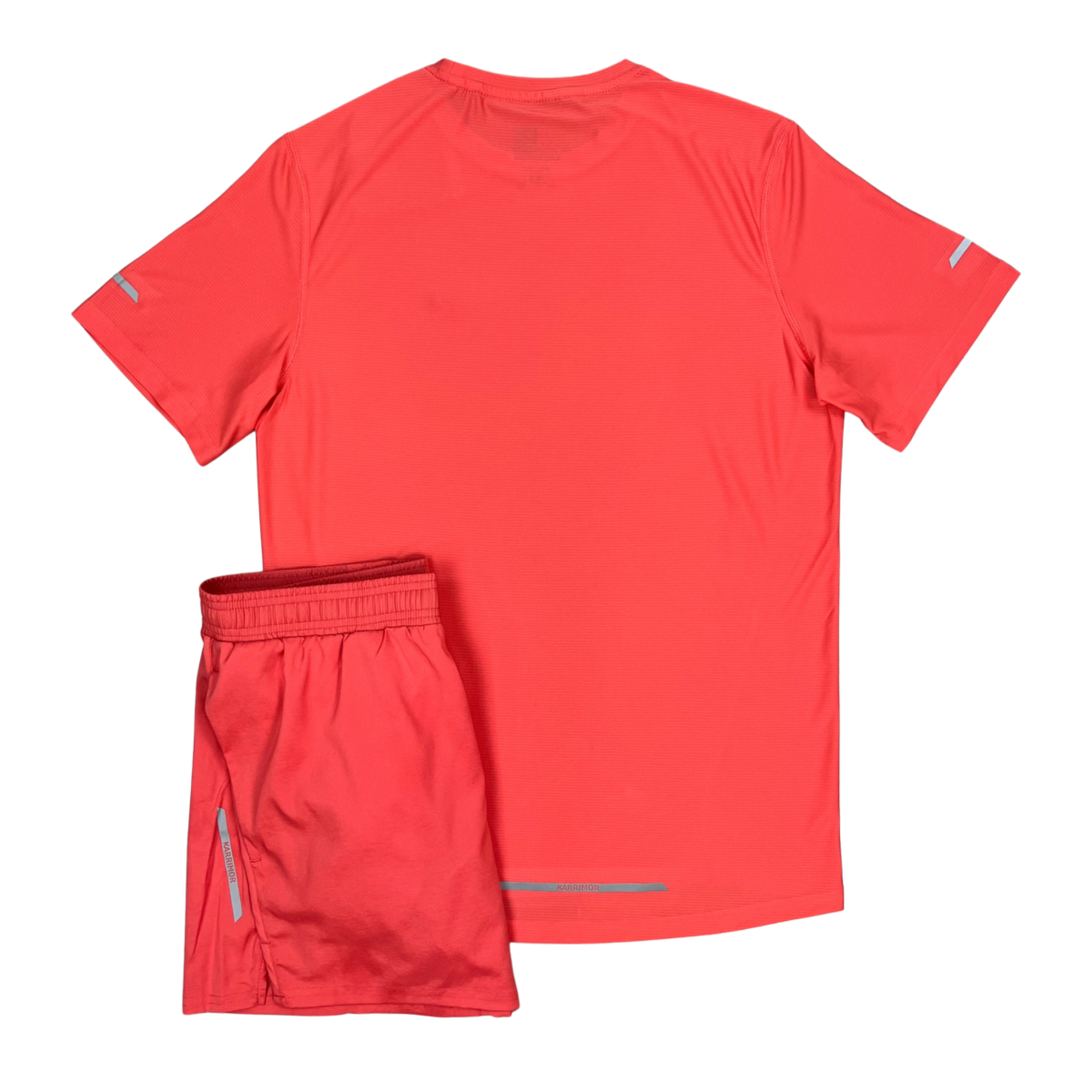 Karrimor Run T-Shirt / Shorts Set - Adobe Red
