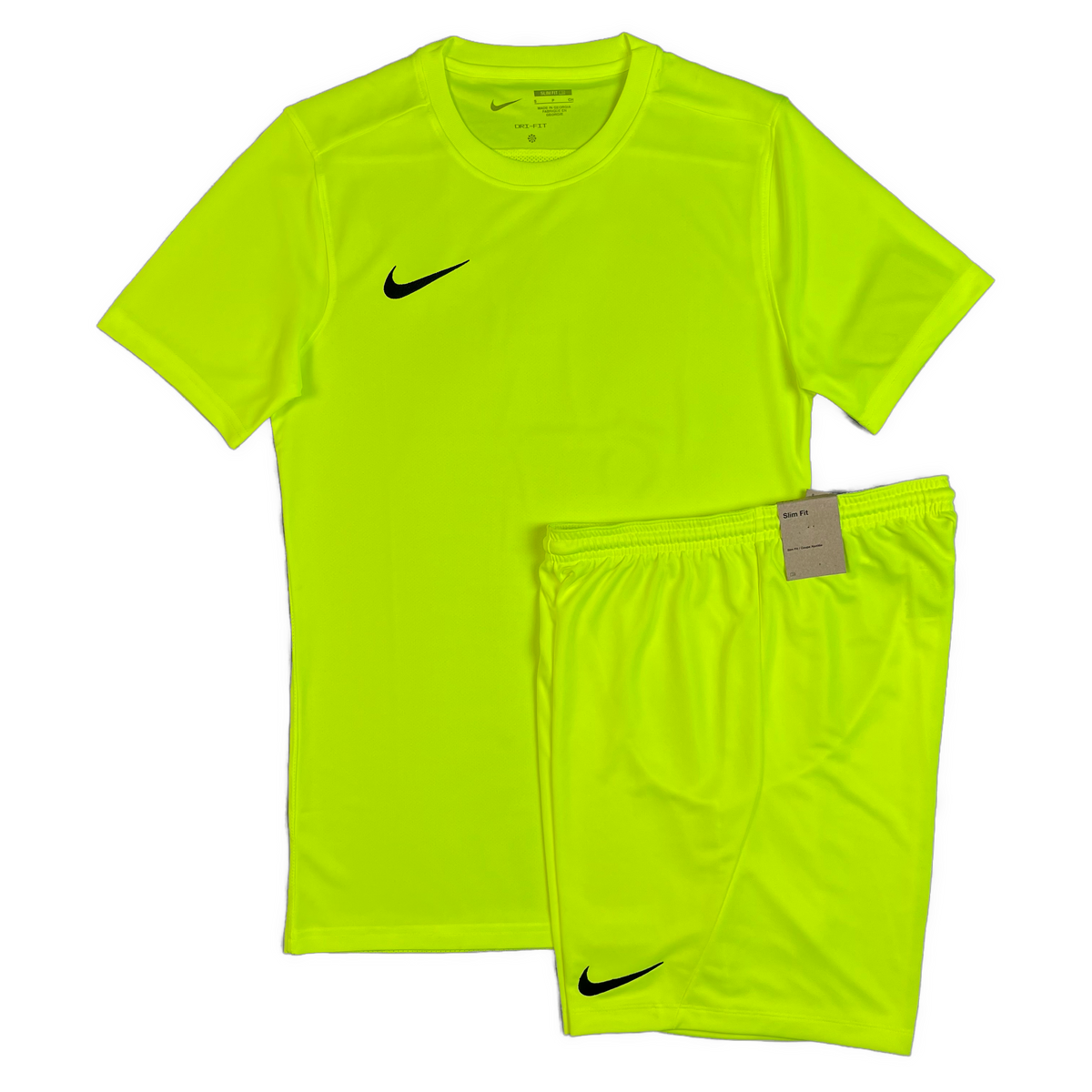 dri fit shorts and t shirt