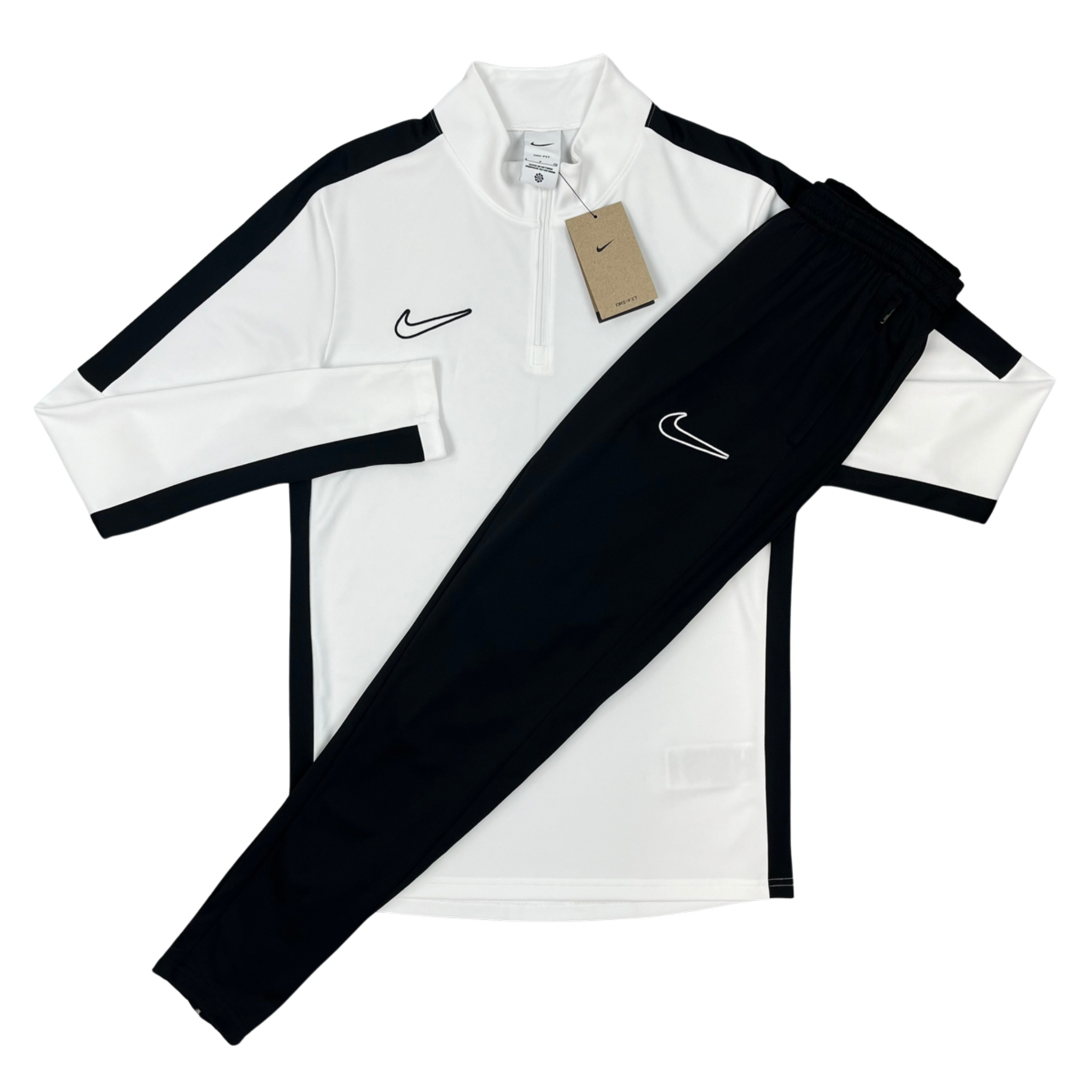 Nike Academy Drill Tracksuit - White / Black