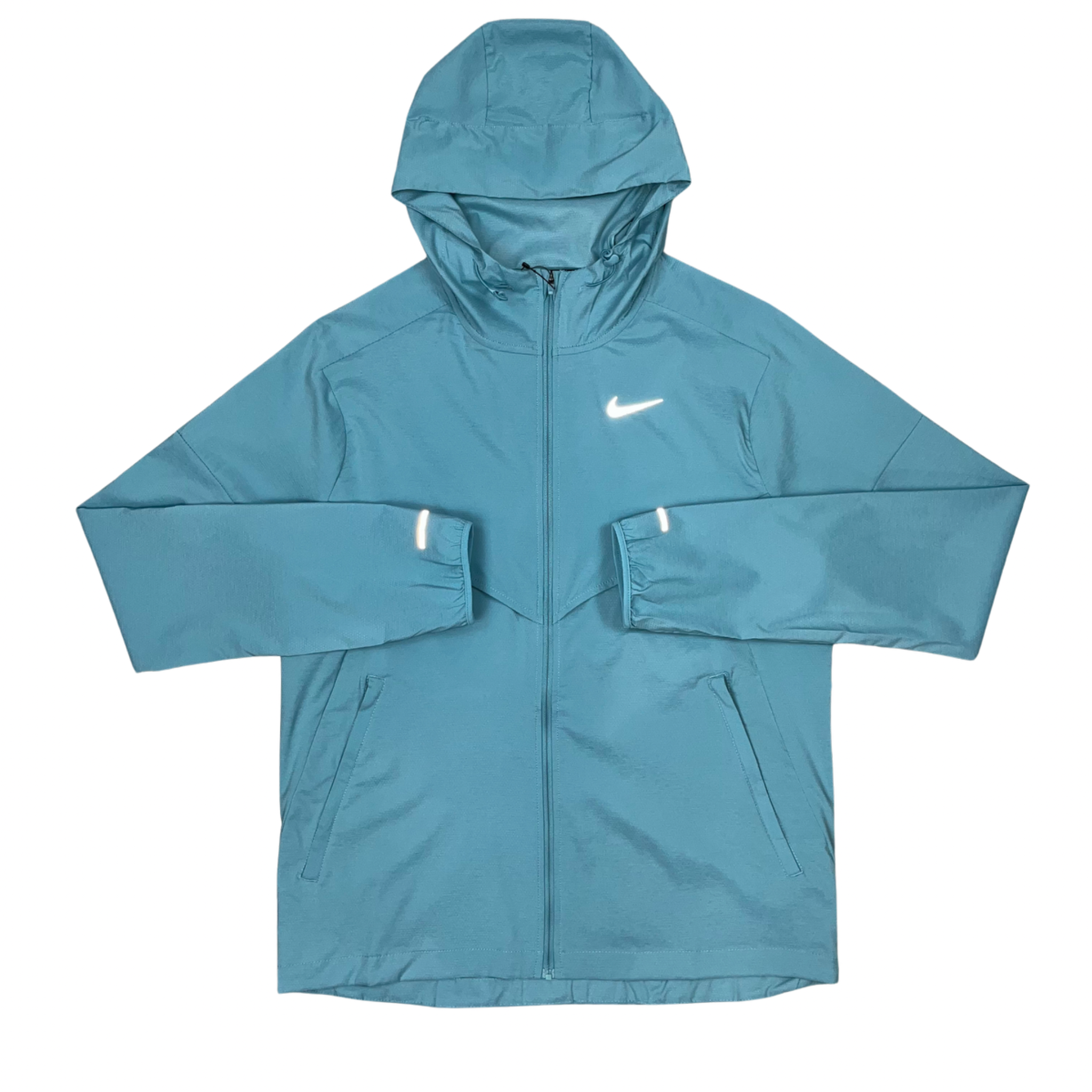 Nike Packable Repel Windbreaker Jacket - Denim Turquoise