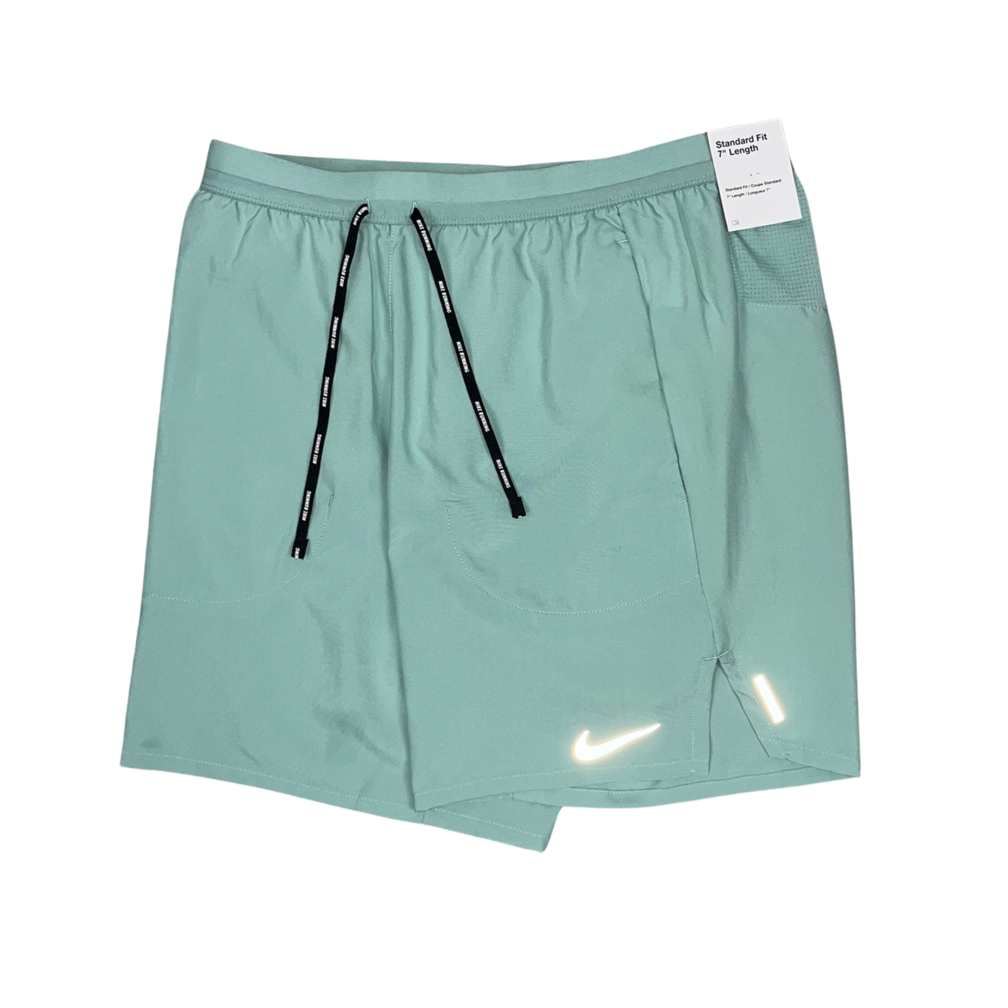 Nike Brief-Lined Stride 7inch Shorts - Mineral Green