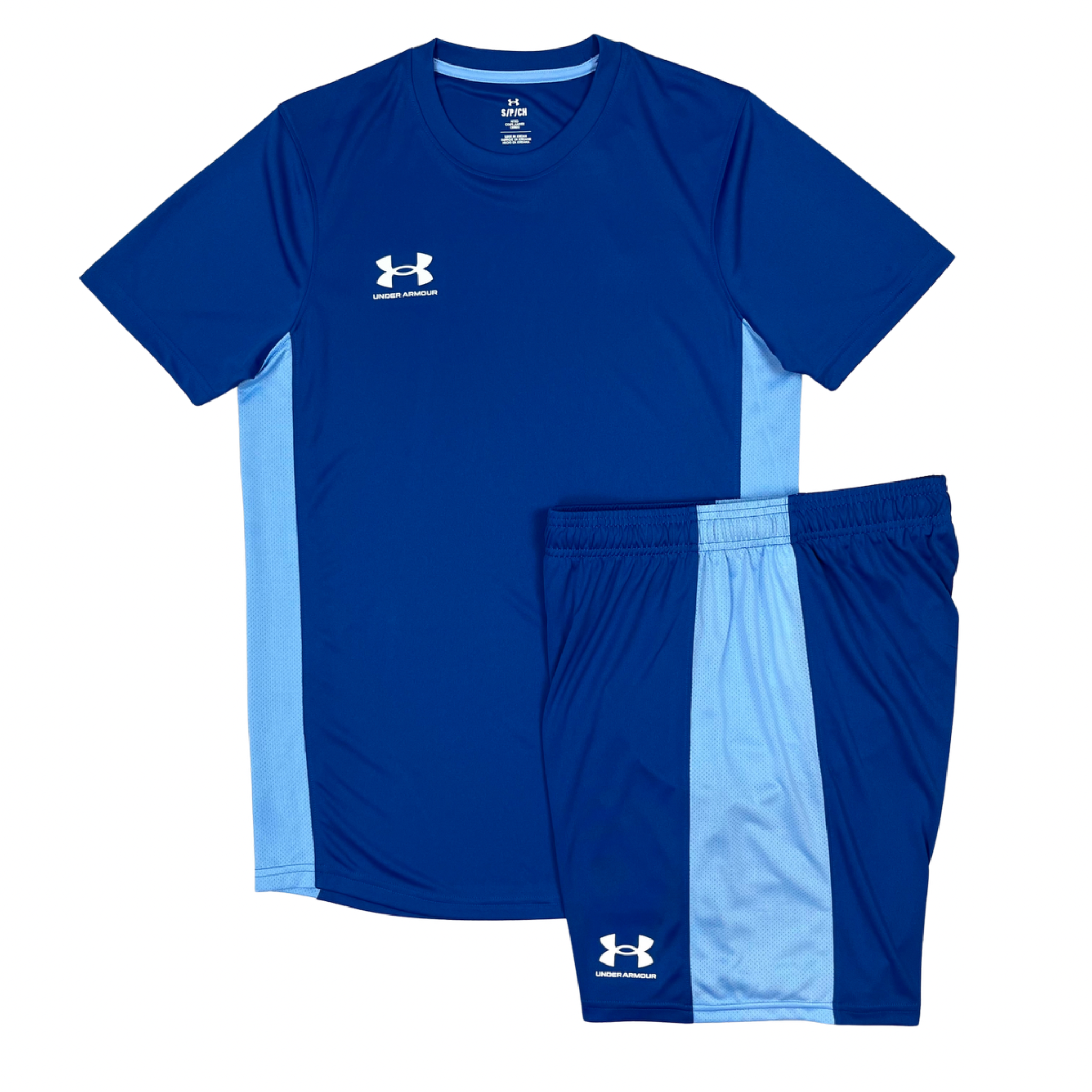 Under Armour Challenger T-Shirt Shorts Set - Varsity Blue