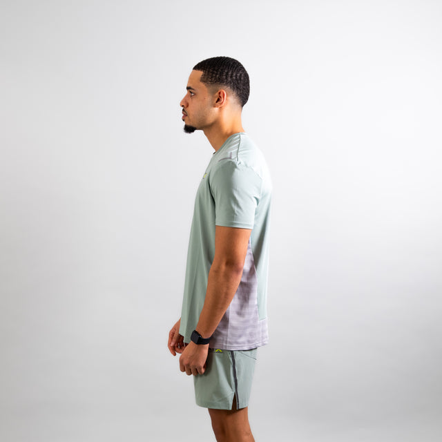 ATX Granite T-Shirt – Green/Grey
