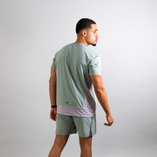 ATX Drift Shorts – Green/Grey