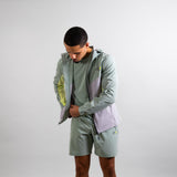 ATX Horizon Track Jacket - Green/Grey