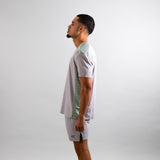 ATX Cascade T-Shirt / Shorts Set - Grey/Green