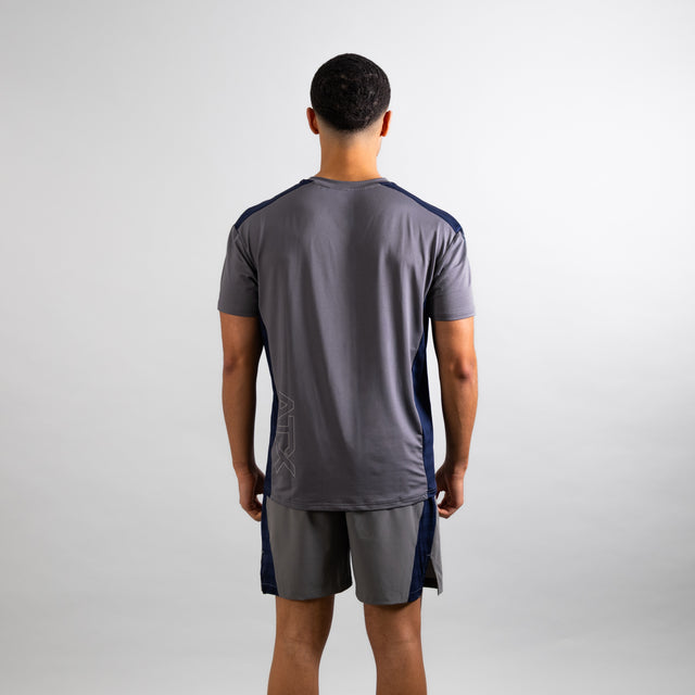 ATX Cascade T-Shirt - Dark Grey/Navy