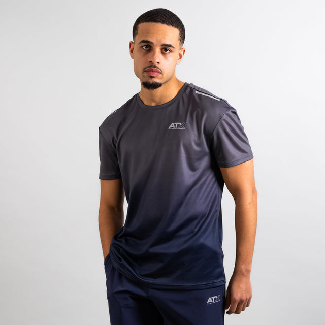 ATX Blaze T-Shirt - Dark Grey/Navy