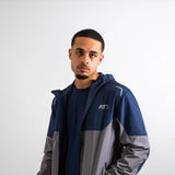 ATX Boulder Track Jacket - Navy/Dark Grey