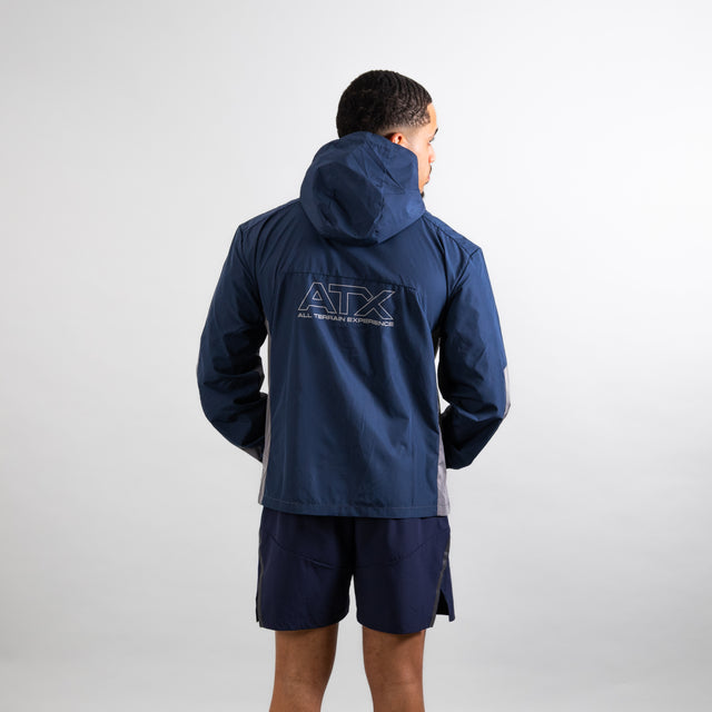 ATX Boulder Track Jacket - Navy/Dark Grey