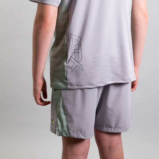 ATX Junior Terra Shorts - Grey/Green