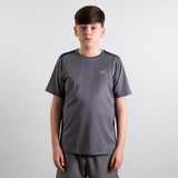 ATX Junior Cascade T-Shirt - Dark Grey/Navy