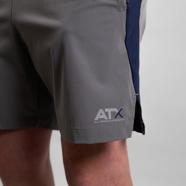 ATX Junior Terra Shorts - Dark Grey/Navy