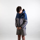 ATX Junior Boulder Track Jacket - Navy/Dark Grey