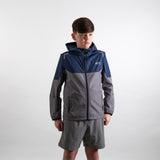ATX Junior Boulder Track Jacket - Navy/Dark Grey