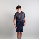 ATX Junior Blaze T-Shirt - Dark Grey/Navy