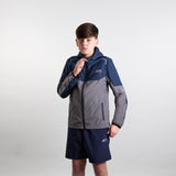 ATX Junior Boulder Track Jacket - Navy/Dark Grey
