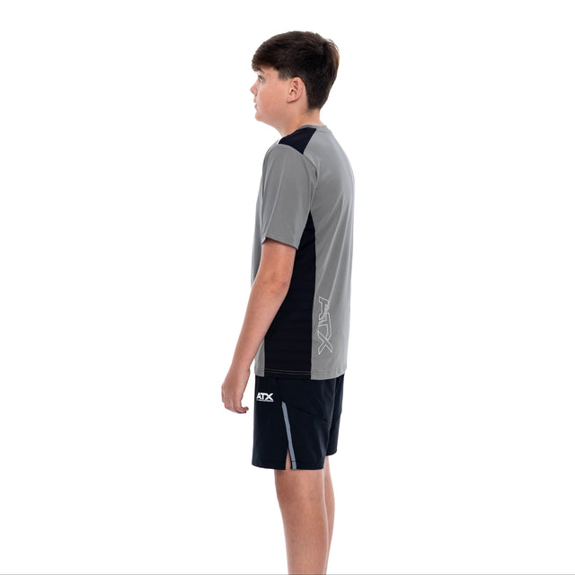 ATX Junior Cascade T-Shirt - Grey/Black