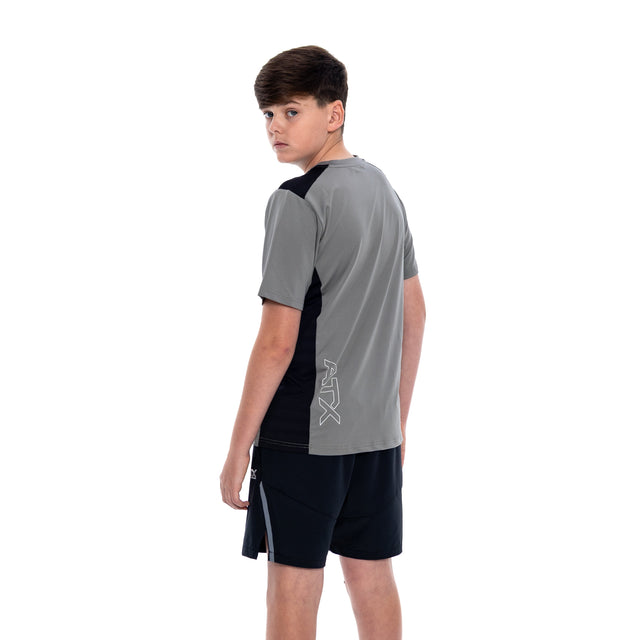 ATX Junior Cascade T-Shirt - Grey/Black