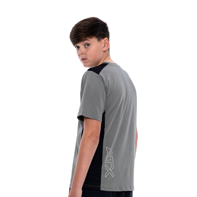 ATX Junior Cascade T-Shirt - Grey/Black