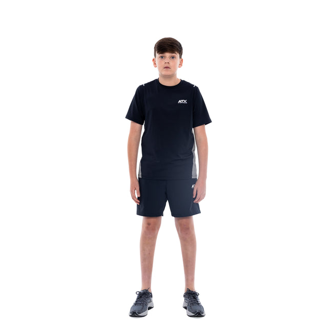 ATX Junior Granite T-Shirt - Black/Grey