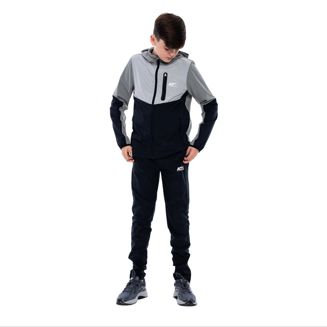 ATX Junior Traverse Tracksuit - Grey/Black