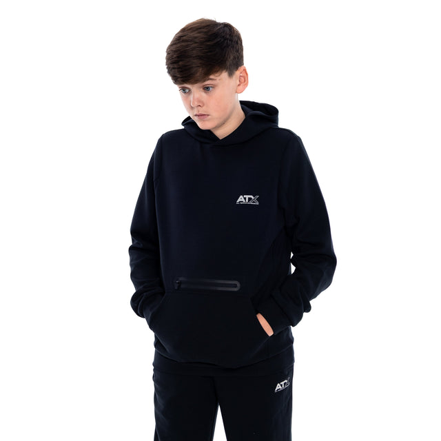 ATX Junior Tundra Hoodie - Black