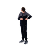 ATX Junior Tundra Full Zip Hoodie - Black/Dark Grey