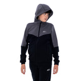 ATX Junior Tundra Full Zip Hoodie - Black/Dark Grey