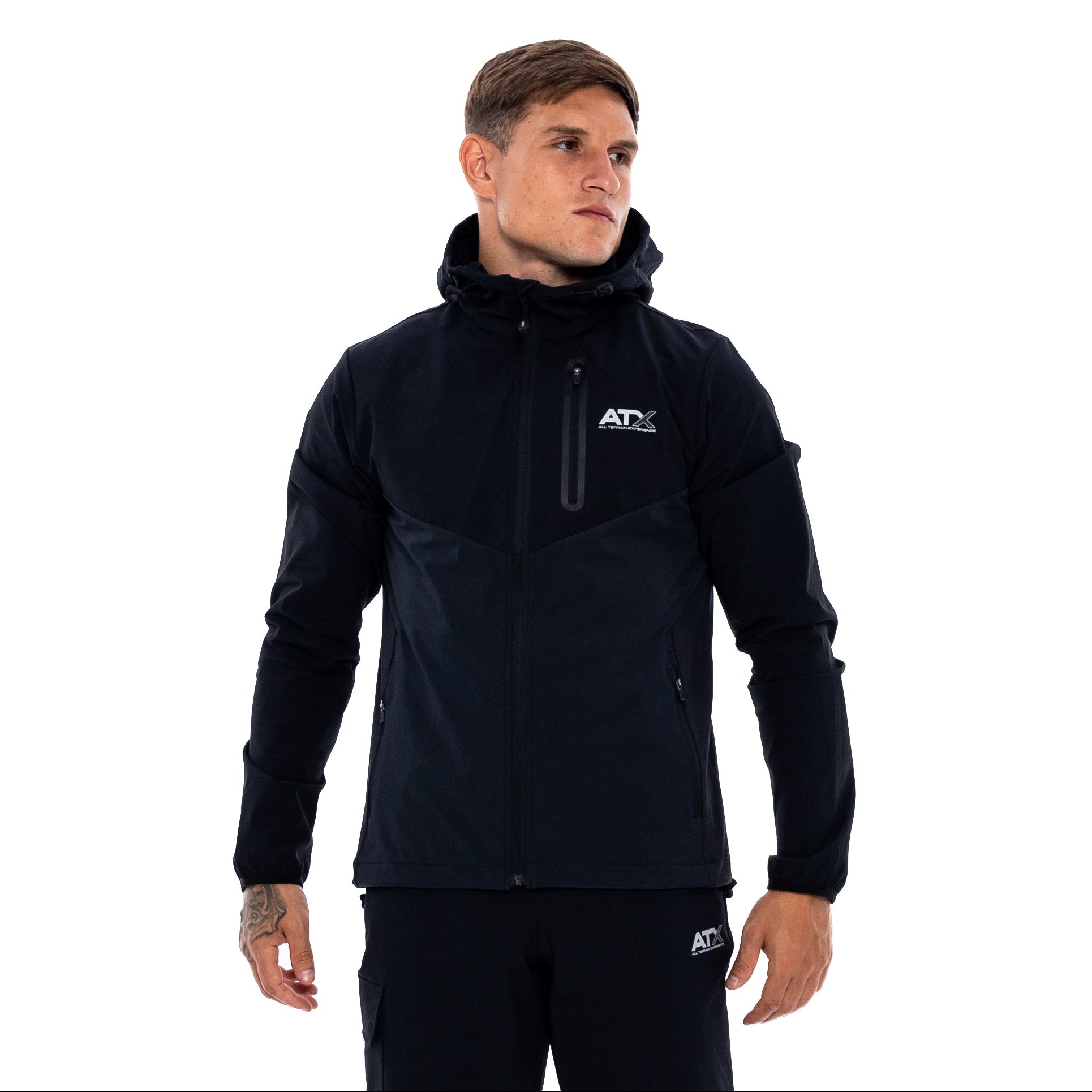 ATX Forge Hooded Jacket – Black