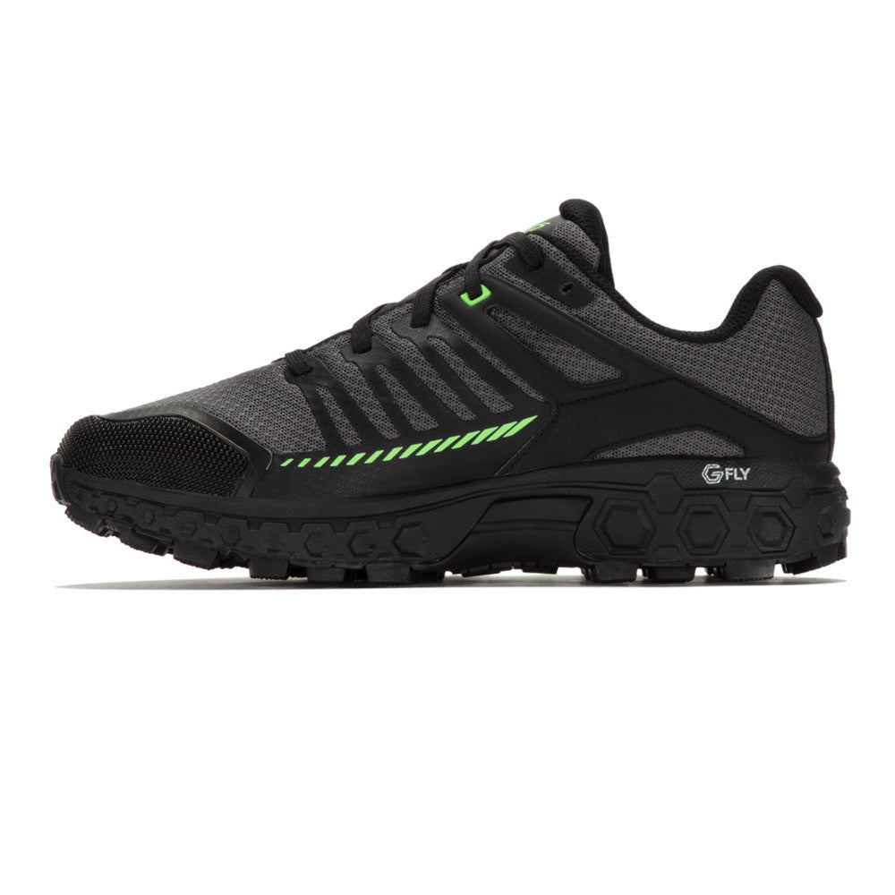 INOV8 ROCLITE ULTRA G 320 TRAIL RUNNING SHOES BLACK / GREEN INOV8 ROCLITE ULTRA G 320 TRAIL RUNNING SHOES BLACK / GREEN