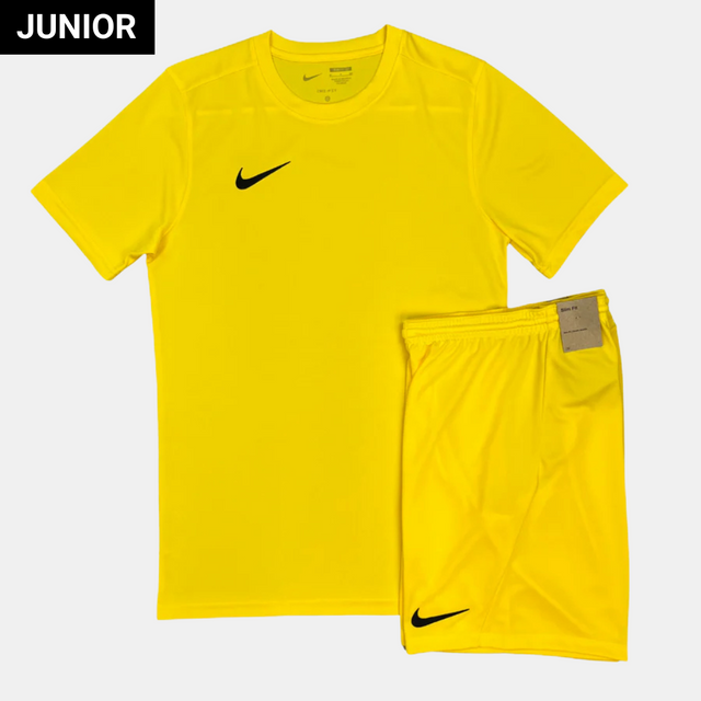 Nike Junior Dri-Fit Tshirt / Shorts Set - Yellow