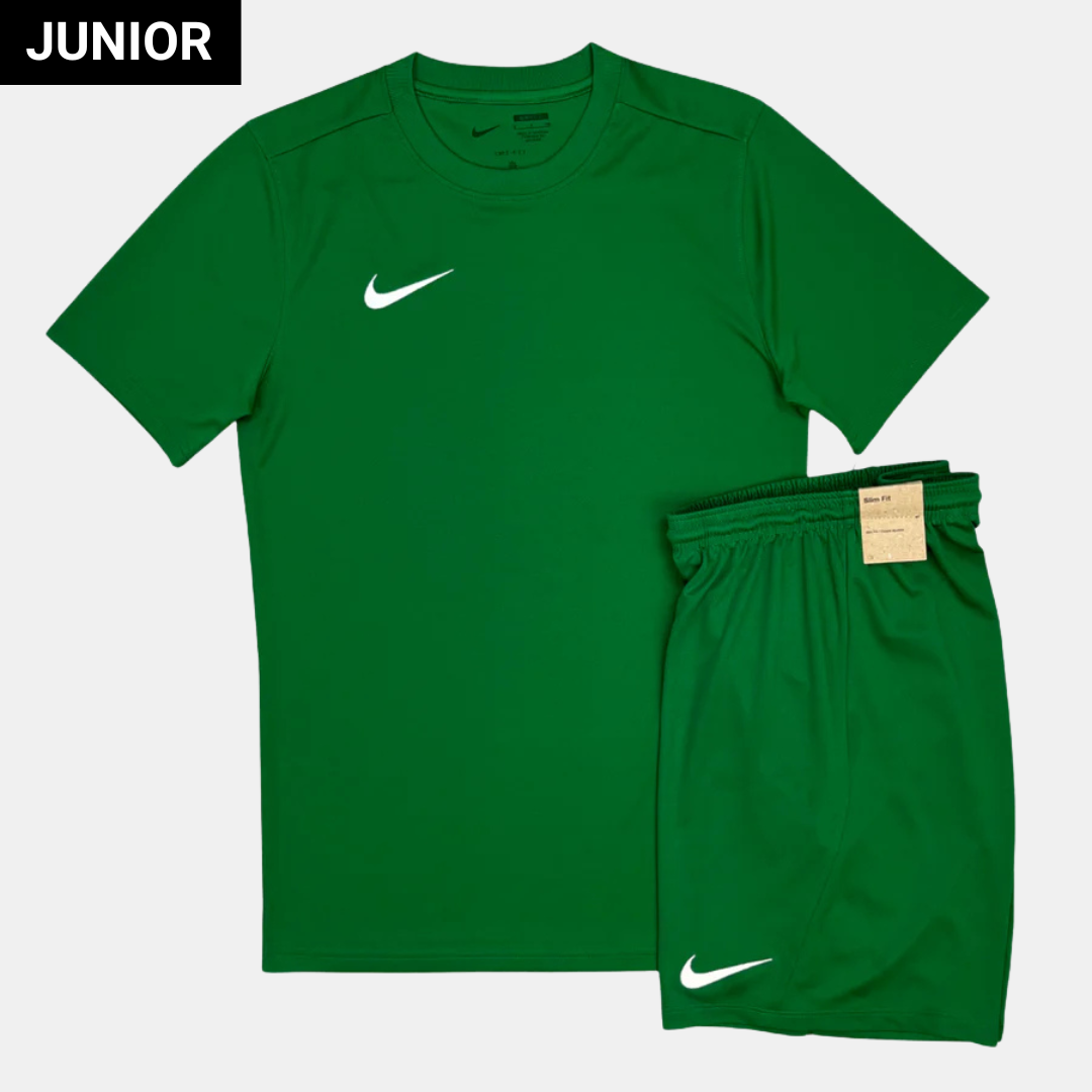 Nike Junior Dri-Fit Tshirt / Shorts Set - Pine Green