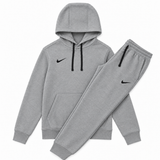 Nike Therma Fleece Tracksuit - Marl/Grey