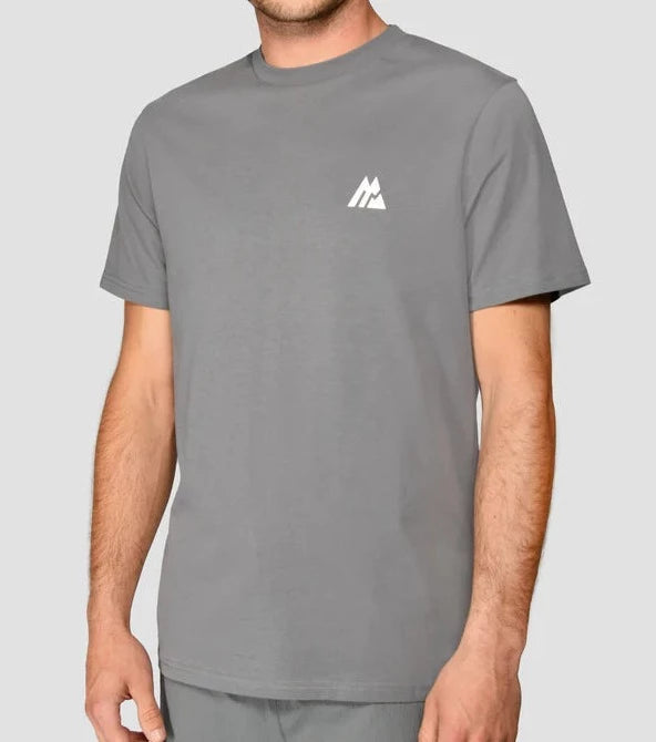 MONTIREX M Logo T-Shirt - Cement Grey