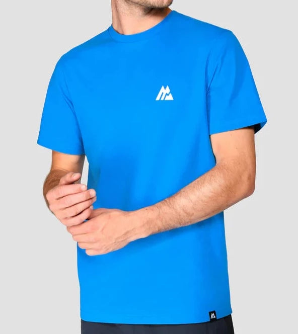 MONTIREX M Logo T-Shirt - Neon Blue