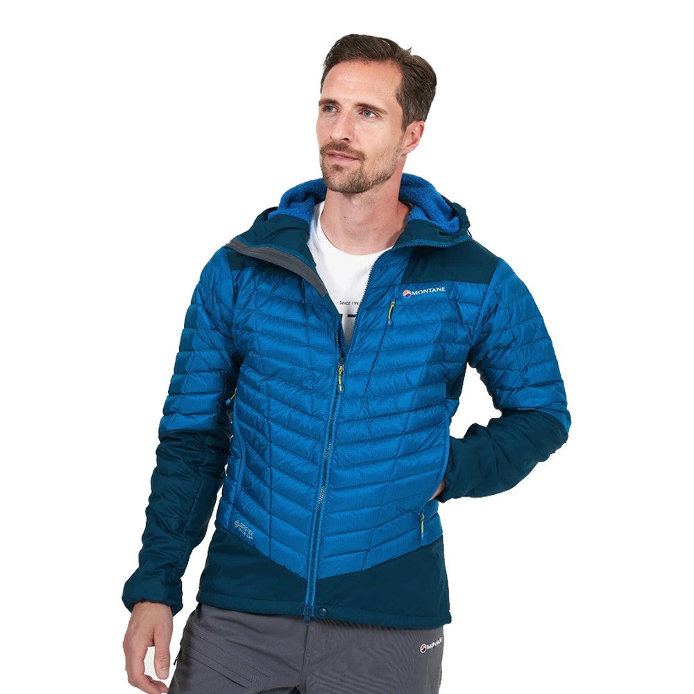 MONTANE AXIS ALPHA DOWN JACKET - ELECTRIC BLUE