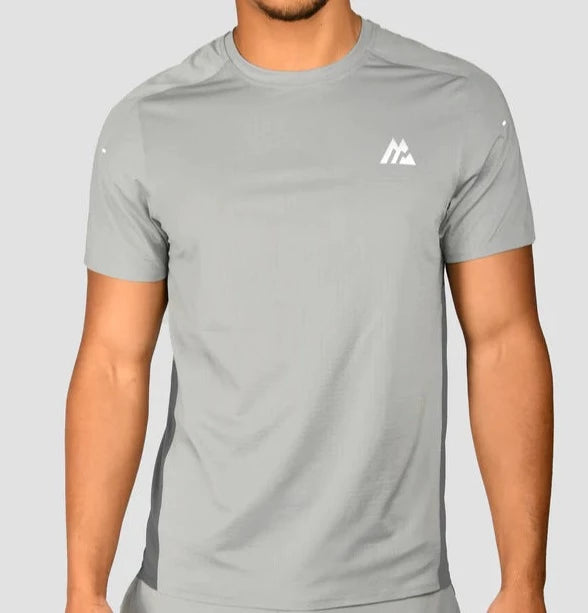 MONTIREX MTX Tech T-Shirt - Platinum Grey/Cement Grey