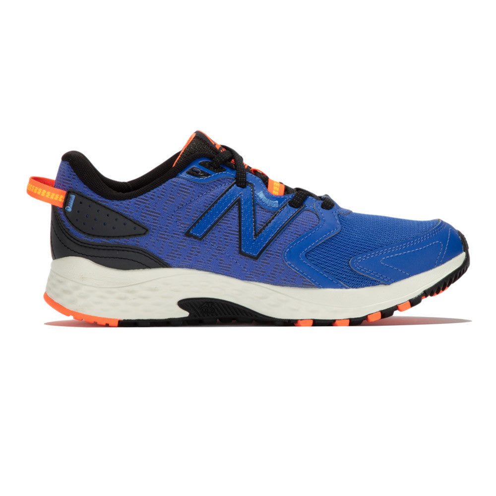 NEW BALANCE 410V7 TRAIL RUNNING SHOES - BLUE/ORANGE