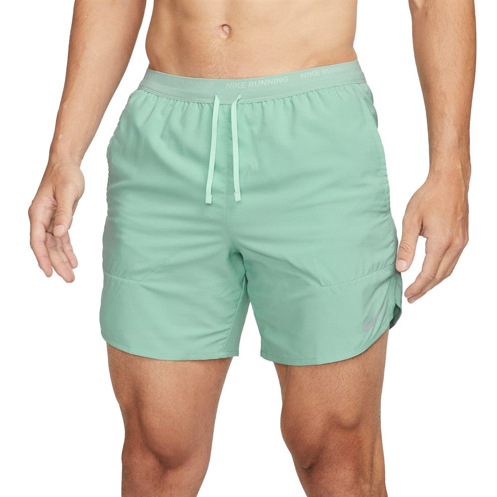NIKE FLEX STRIDE 7" BRIEF-LINED RUNNING SHORTS - JADE ICE