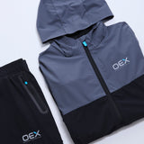 OEX Pental Tracksuit - Charcoal/Black