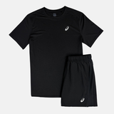 Asics Core T-Shirt / Shorts Set - Black