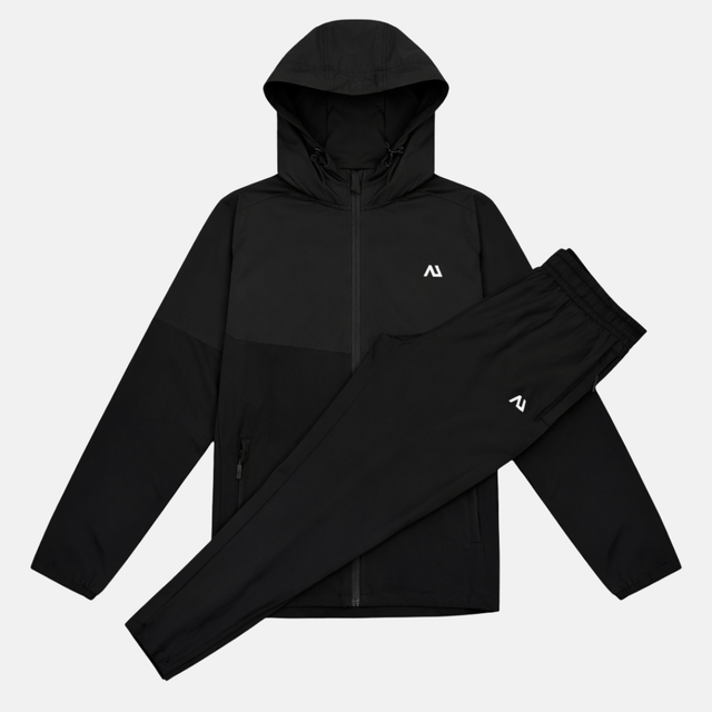 Agaru Pacer Tracksuit - Black/Onyx