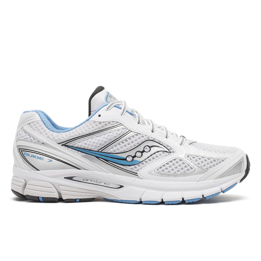 Saucony ProGrid Guide 7 - White/Bliss Blue