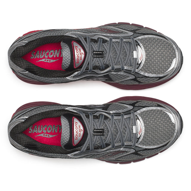 Saucony ProGrid Guide 7 - Silver/Maroon