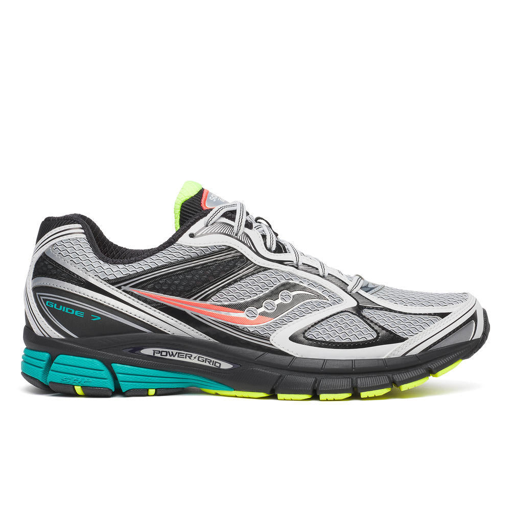 Saucony ProGrid Guide 7 - White/Teal